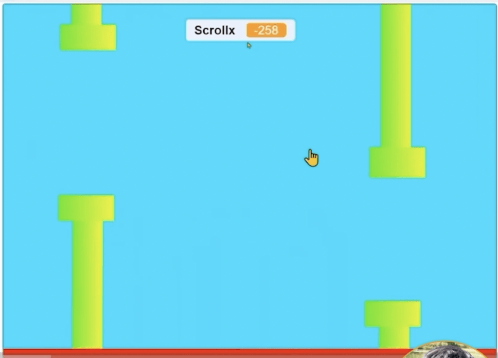 Flappy bird on Scratch.