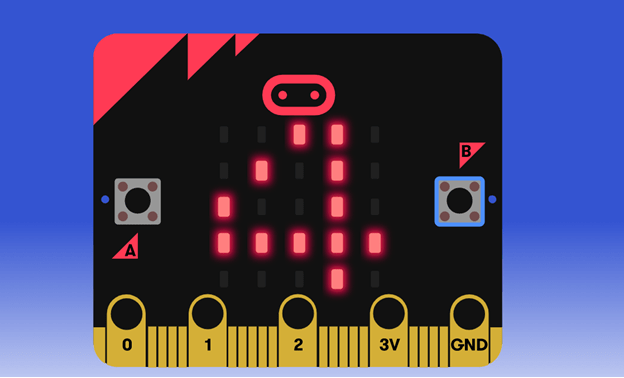 Microbit as Stopwatch