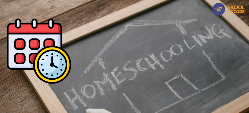 Homeschooling schedule